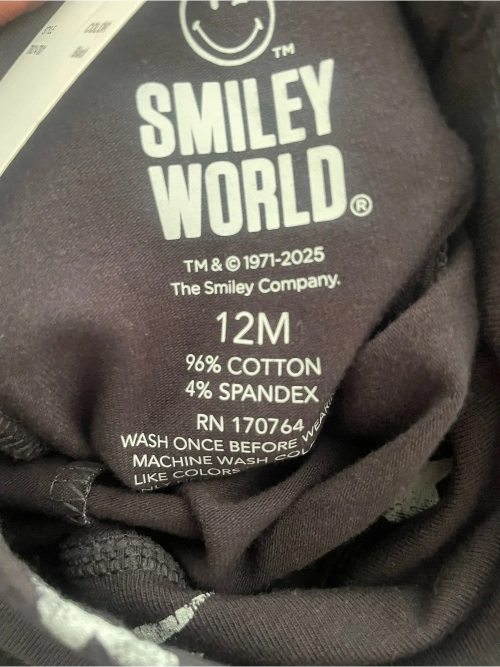 NWT Girl’s Smiley World 2-Piece Long Sleeve Set Size 12M